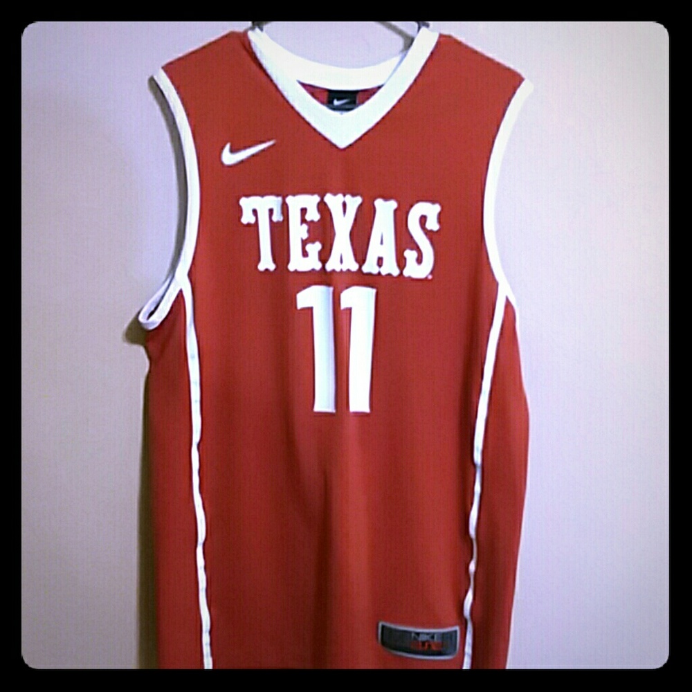 Nike Texas Longhorns Basketball Jersey
